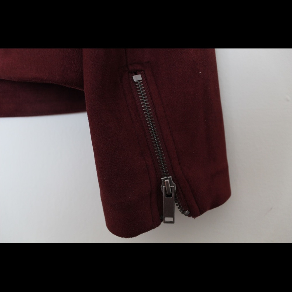 Suede moto jacket - Picture 5 of 5